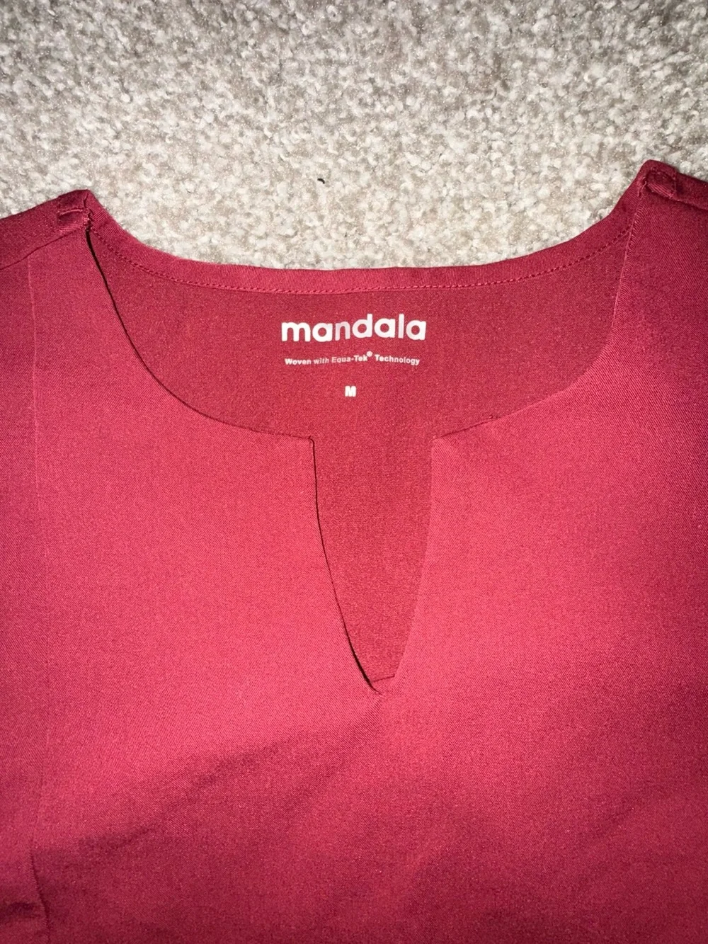 Mandala Burgundy Jogger Set — Women’s Cozy Track Pants & Top